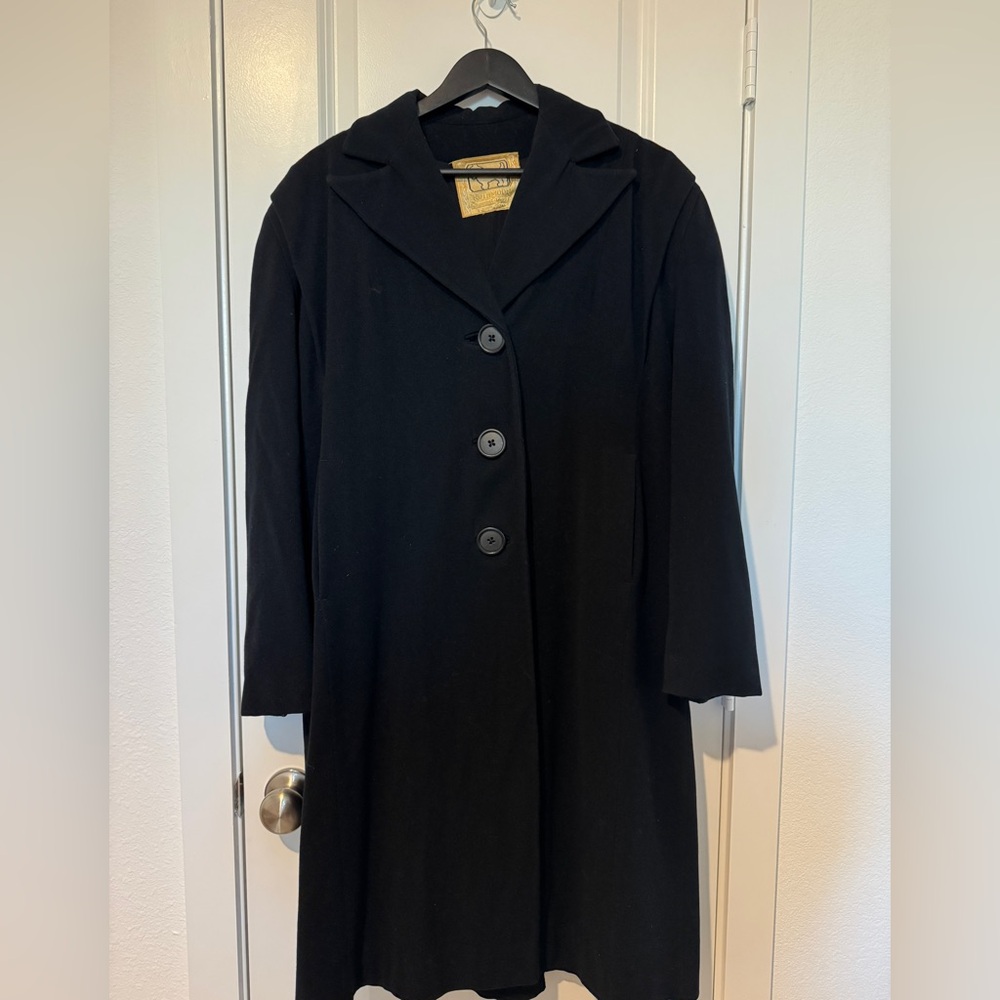 Vintage 1950’s Rothmoor Coat with Roth Form Front Patented Feature